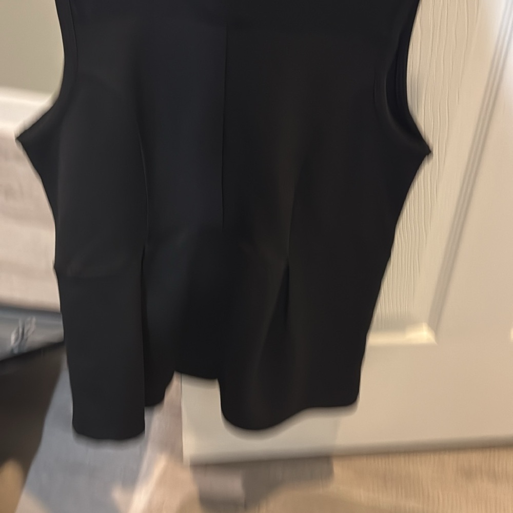 Elegant Black Sleeveless Top